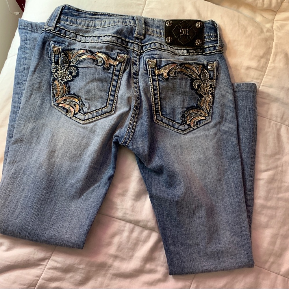 boot cut miss me jeans